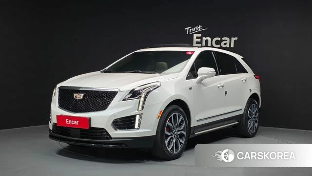 Cadillac XT5 2022 Белый из Кореи