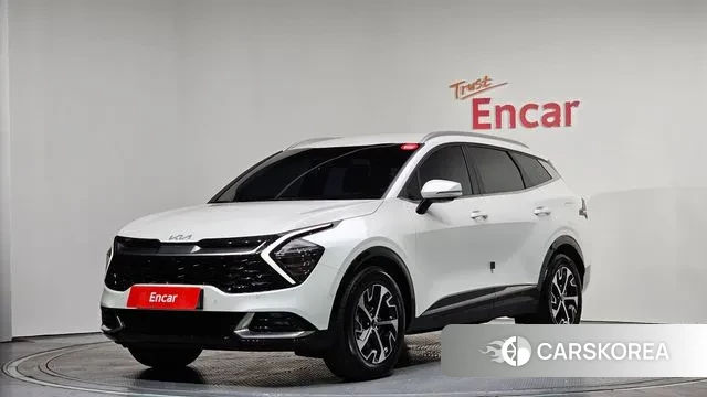 Kia Sportage 5th Generation Hybrid 2021 Белый из Кореи