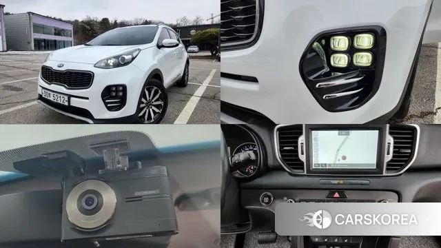 Kia Sportage 4th Generation 2018 Белый из Кореи