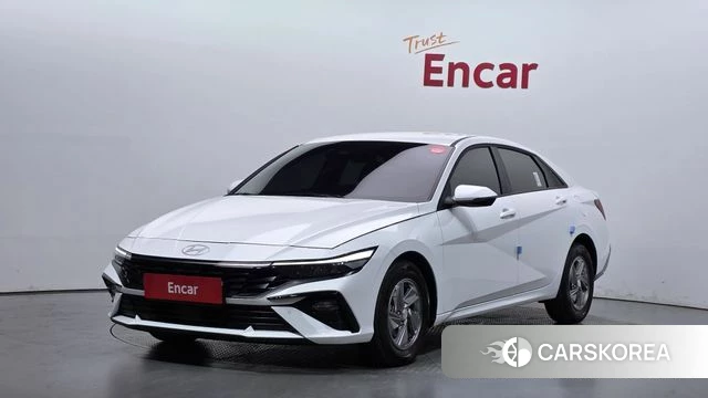 Hyundai The New Avante (CN7) 2024 Белый из Кореи