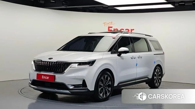 Kia Carnival 4th generation 2020 Белый из Кореи