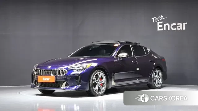 Kia Stinger 2019 Синий из Кореи