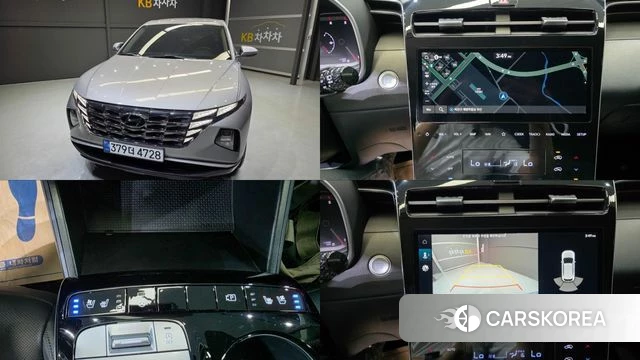 Hyundai Tucson (NX4) 2023 Серебристо-серый из Кореи