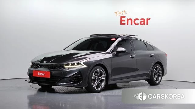 Kia K5 3rd generation 2021 Серый из Кореи