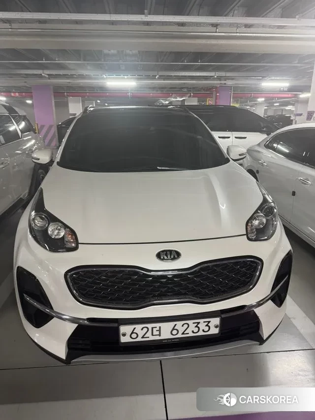Kia Sportage The Bold 2019 Белый из Кореи