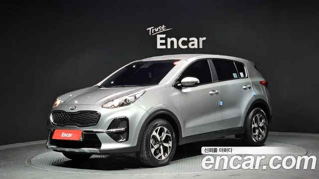 Kia Sportage The Bold 2021 Серый из Кореи