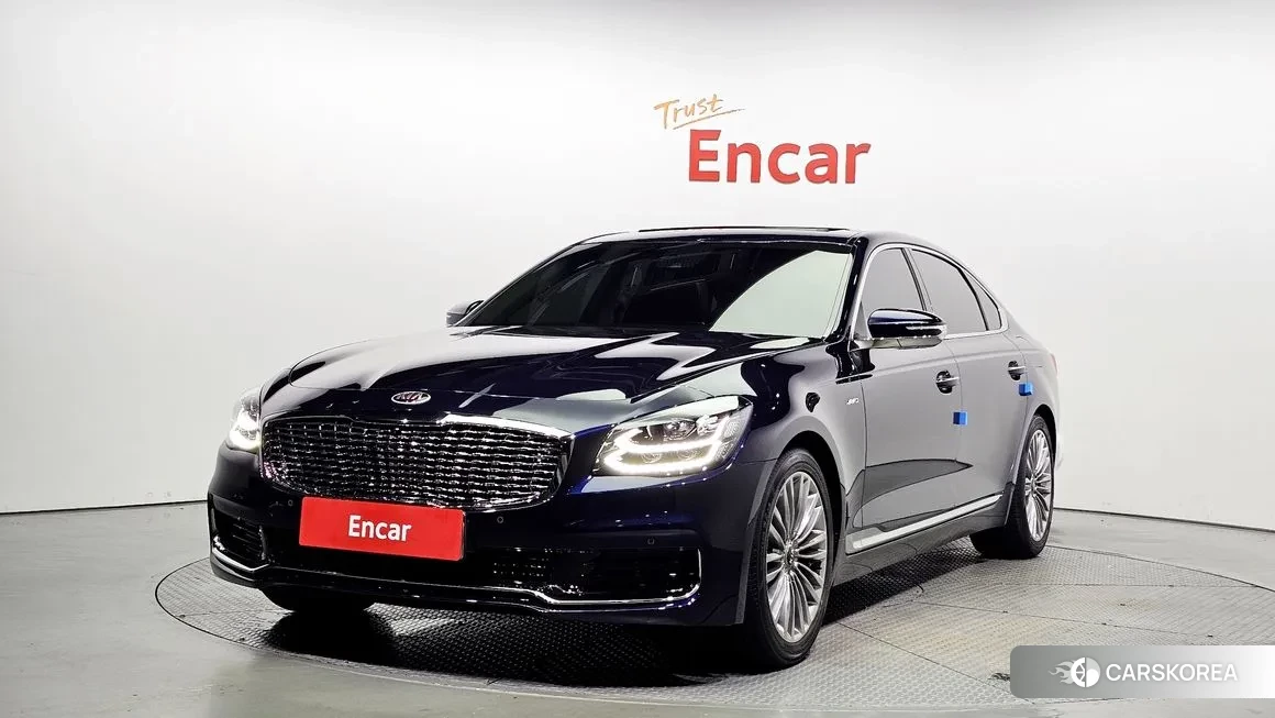 Kia More K9 2019 Синий из Кореи