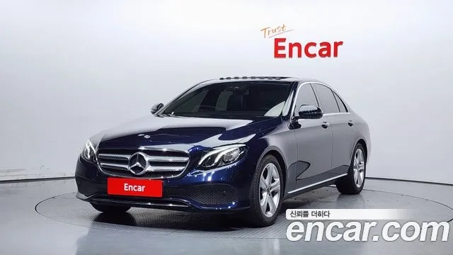 Mercedes-Benz E-Class W213 2018 Синий из Кореи
