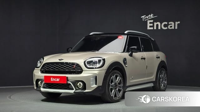 Mini Cooper S Countryman 2021 Серебристо-серый из Кореи
