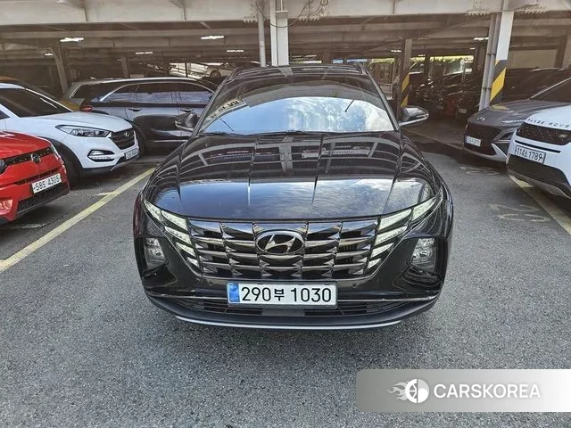 Hyundai Tucson Hybrid (NX4) 2021 Черный из Кореи