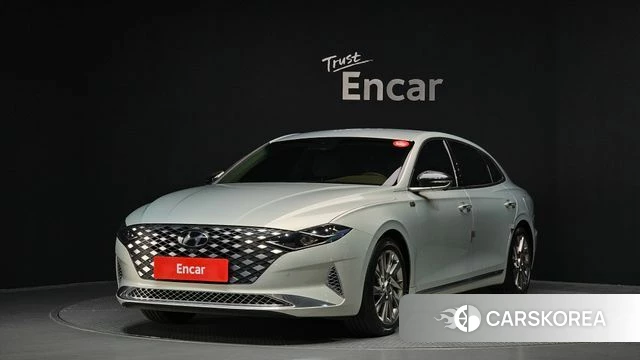 Hyundai The New Grandeur IG Hybrid 2021 Жемчужный цвет из Кореи
