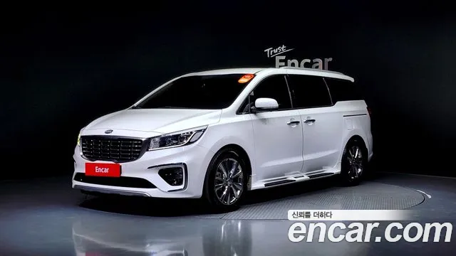 Kia The New Carnival 2019 Белый из Кореи