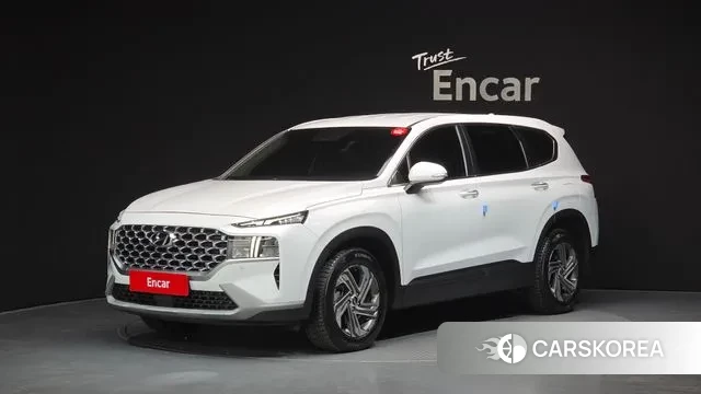 Hyundai The New Santa Fe 2021 Белый из Кореи