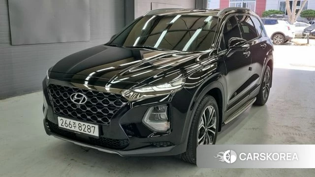 Hyundai Santa Fe TM 2019 Черный из Кореи