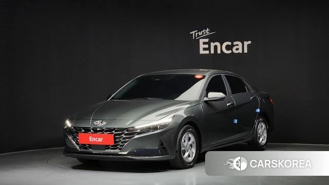 Hyundai Avante (CN7) 2021 Серый из Кореи