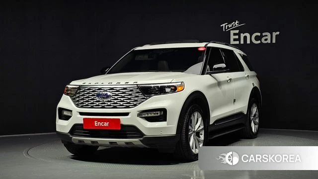 Ford Explorer 6th Generation 2021 Белый из Кореи