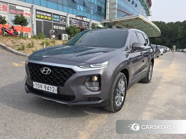 Hyundai Santa Fe TM 2018 Серый из Кореи