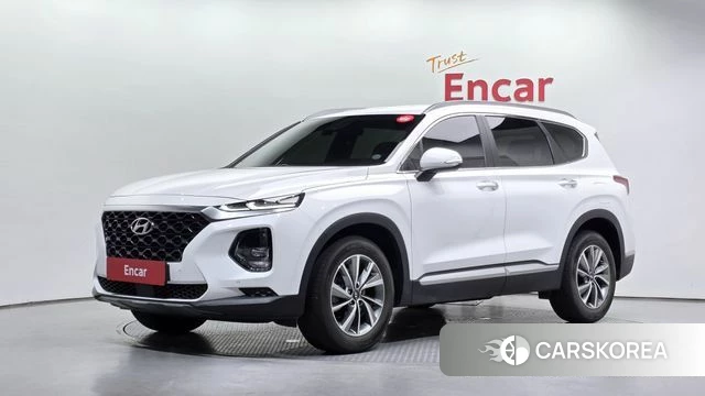 Hyundai Santa Fe TM 2020 Белый из Кореи