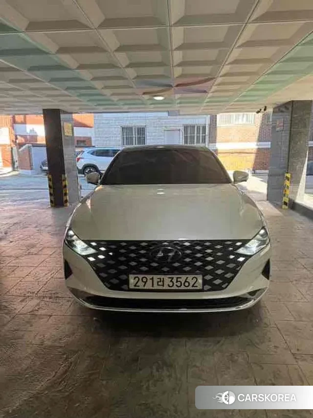 Hyundai The New Grandeur IG 2021 Белый из Кореи