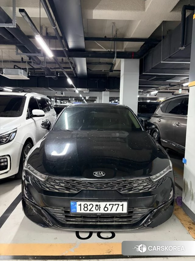 Kia K5 3rd generation 2021 Черный из Кореи
