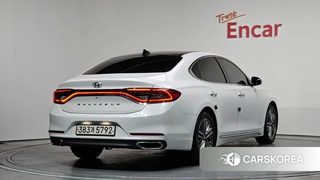 Hyundai Grandeur IG 2018 Белый из Кореи