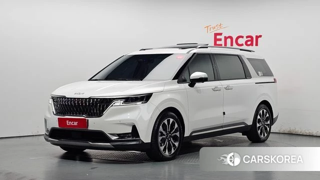 Kia Carnival 4th generation 2023 Белый из Кореи