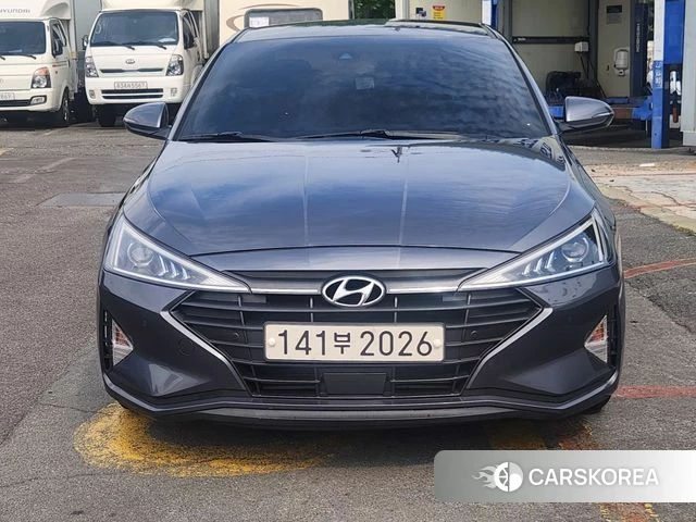 Hyundai The New Avante AD 2019 Белый из Кореи