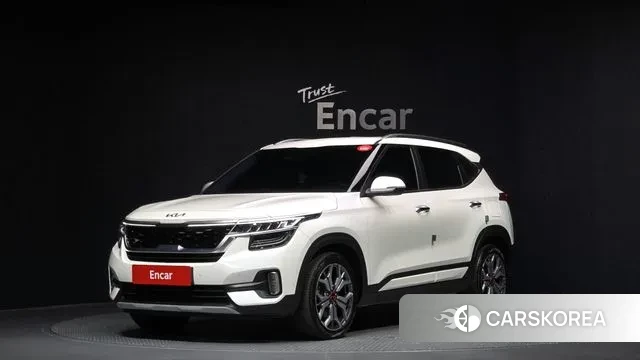 Kia Seltos 2022 Белый из Кореи