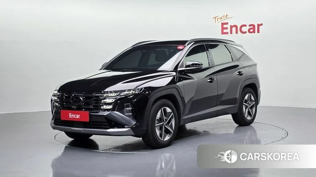 Hyundai The New Tucson Hybrid (NX4) 2024 Черный из Кореи