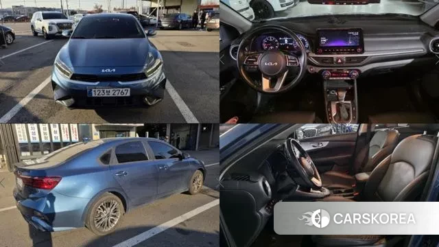 Kia The New K3 2nd generation 2021 Синий из Кореи