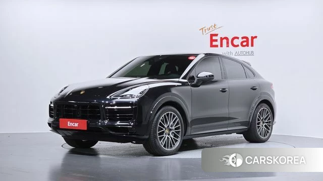 Porsche Cayenne (PO536) 2021 Черный из Кореи