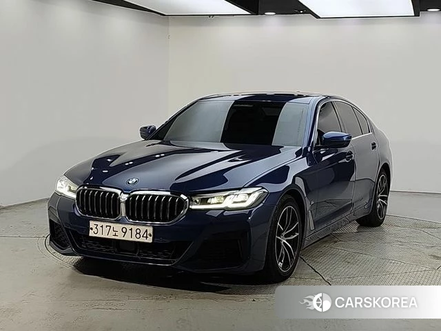 BMW 5 Series (G30) 2020 Синий из Кореи