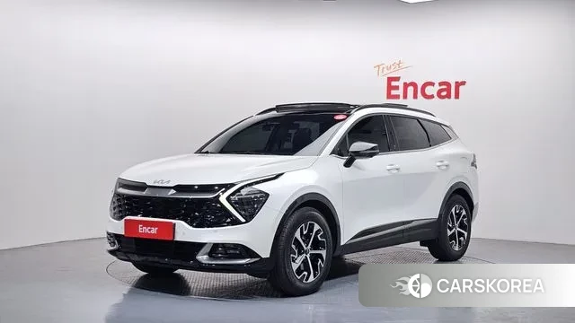 Kia Sportage 5th Generation Hybrid 2023 Белый из Кореи