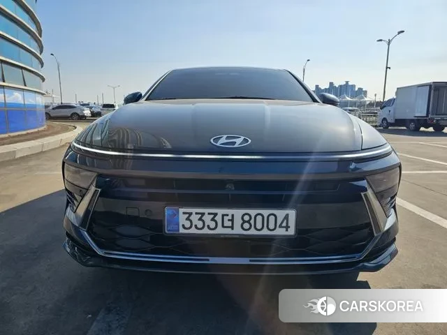 Hyundai Sonata D Edge Hybrid (DN8) 2024 Серебристо-серый из Кореи