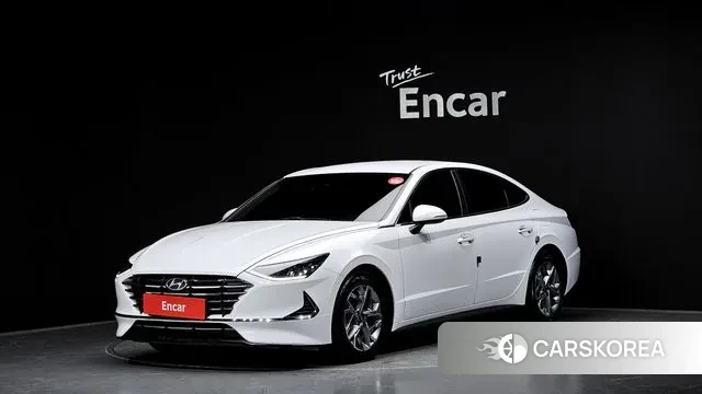 Hyundai Sonata (DN8) 2019 Белый из Кореи