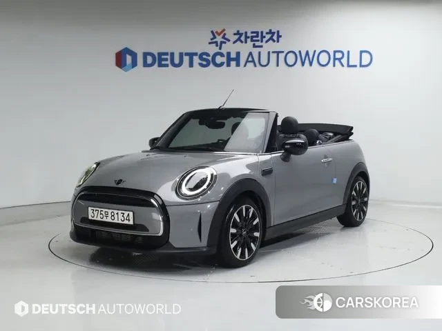 Mini Cooper Convertible 2022 Серый из Кореи