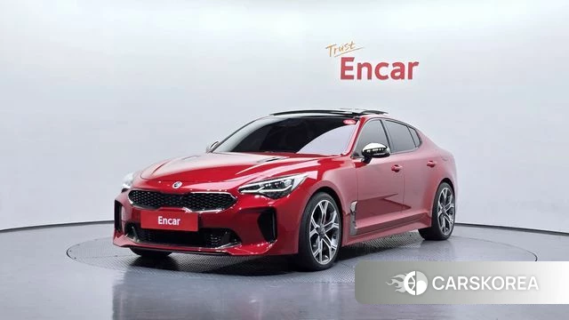 Kia Stinger 2018 Красный из Кореи