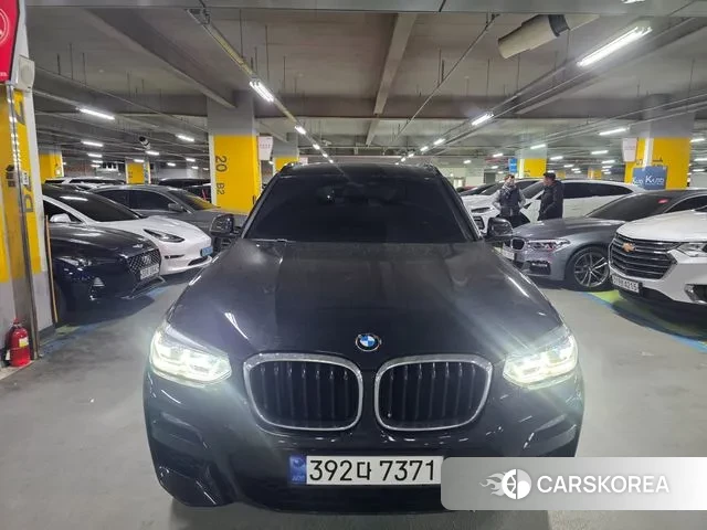 BMW X3 (G01) 2020 Черный из Кореи