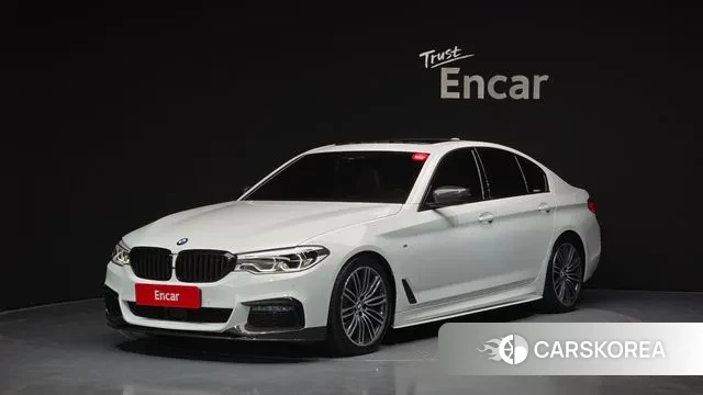 BMW 5 Series (G30) 2019 Белый из Кореи
