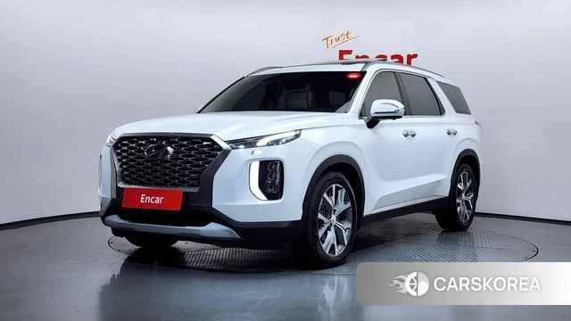 Hyundai Palisade 2019 Белый из Кореи