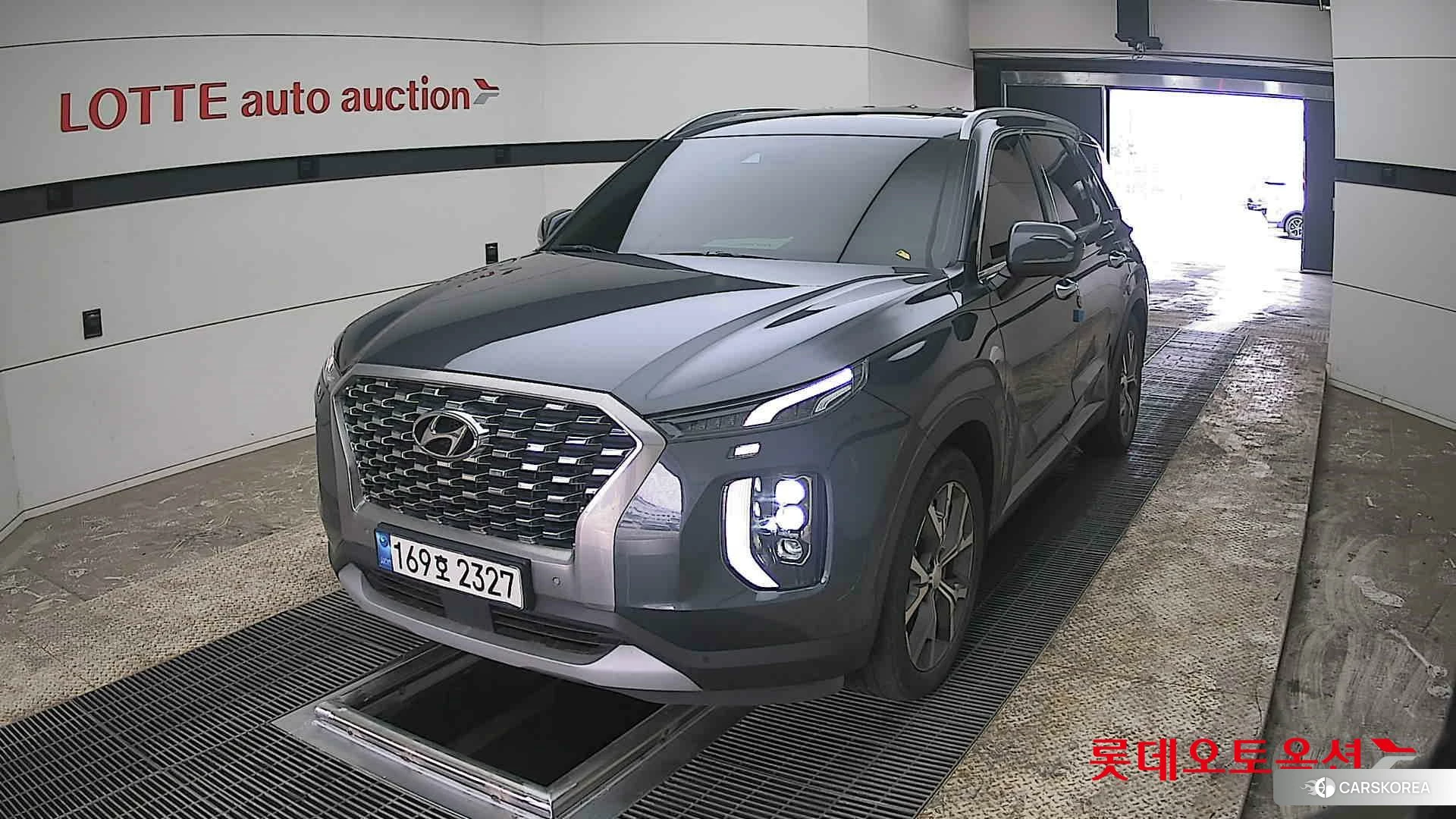 Hyundai Palisade 2022 Graphite Grey Metallic из Кореи