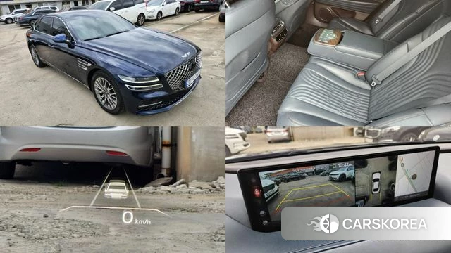 Genesis G80 (RG3) 2021 Синий из Кореи