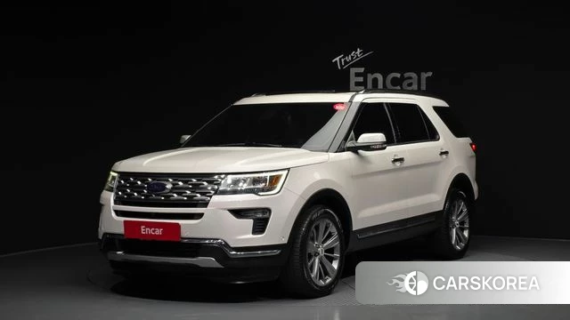 Ford Explorer 2018 Белый из Кореи