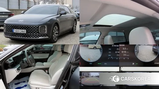 Hyundai Grandeur Hybrid (GN7) 2023 Серый из Кореи