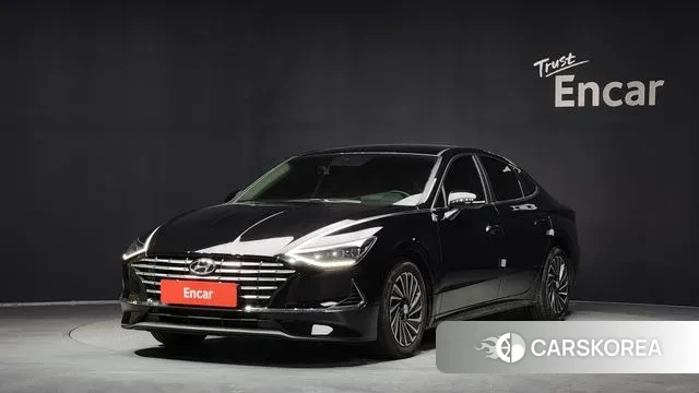 Hyundai Sonata Hybrid (DN8) 2021 Черный из Кореи