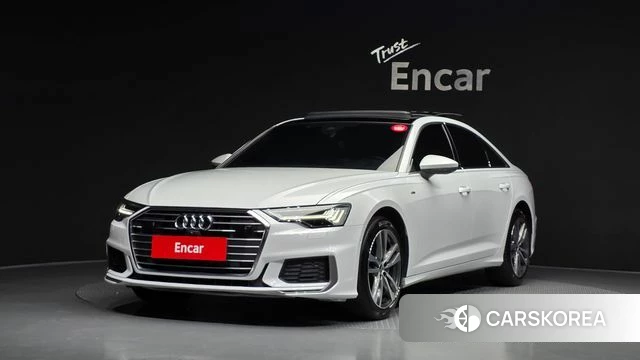 Audi A6 (C8) 2023 Белый из Кореи