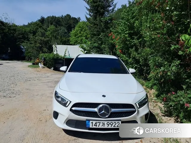 Mercedes-Benz A-Class W177 2022 Белый из Кореи