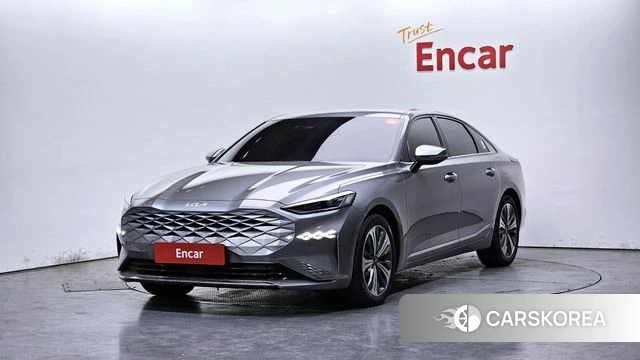 Kia K8 Hybrid 2021 Серебристо-серый из Кореи