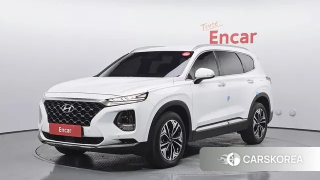 Hyundai Santa Fe TM 2018 Белый из Кореи