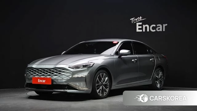 Kia K8 2021 Серебристо-серый из Кореи